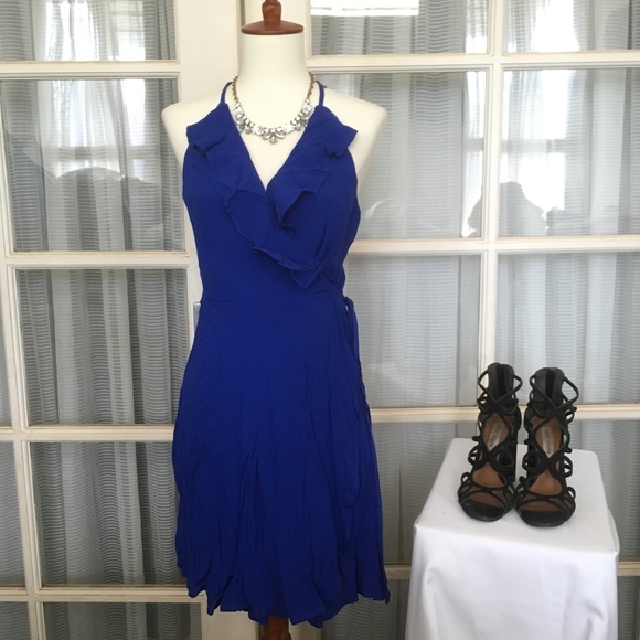 Forever 21 Dresses & Skirts - NWT Blue Ruffle Dress